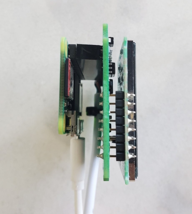 HS - 50€ - HAT pypilot with NMEA0183 port and keyboard pins, without RF remote controlsreceiver