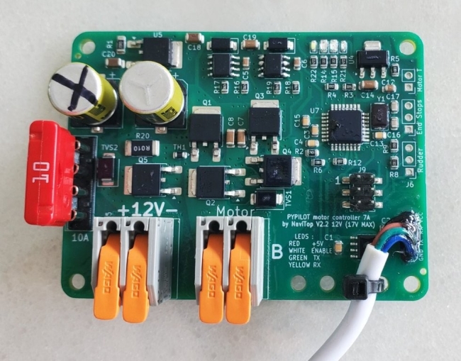 PC7 - 60€ - Pypilot motor controller12V 7A by Navitop, without case and clutch output